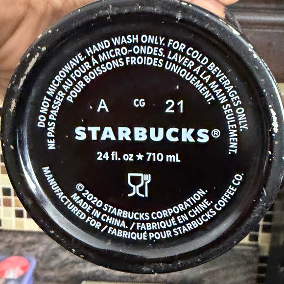 Starbucks Metallic Forrest Green Stainless Steel Tumbler - Picture 3 of 3